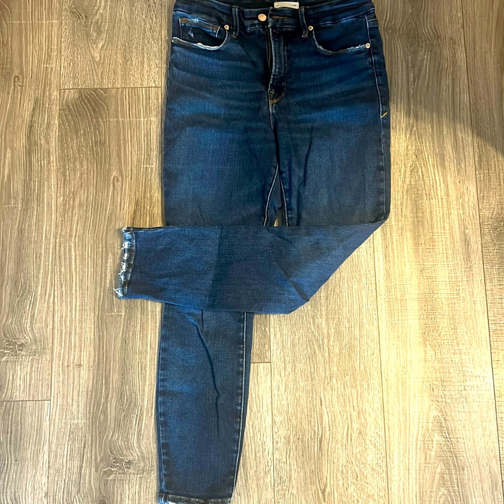 Good american ankle jeans